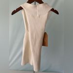 Listicle  Cream Ribbed Knit Tank Size Large Photo 2