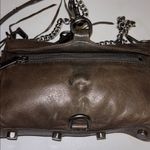 Rebecca Minkoff  MOSS GREEN LEATHER CROSSBODY BAG POCKET OUTSIDE WITH ZIP CLOSURE Photo 10