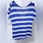 Billabong  Vintage 90’s Women’s Chevron Striped Casual Short Sleeve Tee Photo 3