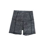 Lululemon Wunder Short 5"' Black/White Pattern High Rise Biker Yoga Training 4 Photo 1