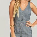 Show Me Your Mumu New  Arlette‎ Plaid Button Down Dress Photo 5