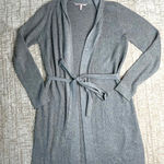 Victoria's Secret : Gray Sequined Knit Cardigan Photo 0