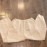 Flax  Natural Linen Pants size medium with pockets Photo 1