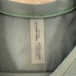 Outdoor Voices  Green Ribbed Long Sleeve Top Photo 12