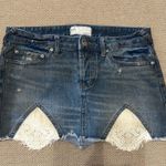 Free People Jean Skirt Photo 0