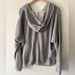 Aerie  Gray Pullover Hoodie Sweatshirt Photo 2