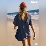 NWT Free People Movement Hot Shot Tee Romper sz XS Tan Photo 5