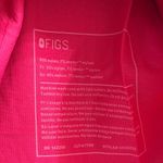 FIGS Salta Seamless Longsleeve Underscrub in Ombre Deep Cranberry, Size X-Small Photo 2