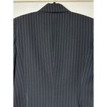 Travis Ayers Navy Pinstripe Blazer Jacket Size 12 EUC Professional Office Dressy Blue Photo 8