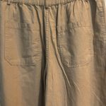 Kendall + Kylie  Tan Wide-leg Pants with Pockets Size Large Photo 3