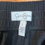 Jessica Simpson Pants Womens Large Black Pull On Ankle Pockets Boho Casual L Photo 9