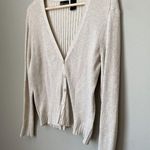 Moda International Women's Size XL Long Sleeve Knit Chic Trendy Beige Cardigan Tan Photo 8