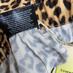 Summersalt  The Perfect Palazzo Pants XL Tan Black Leopard Animal Beach NWT Photo 8