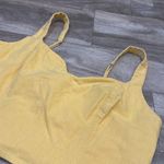 Abercrombie & Fitch  A&F Linen Crop Tank Top Photo 1