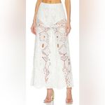 Cult Gaia NWT  Cove Cup Up Crochet Pants in White Photo 1