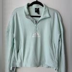 Adidas Mint Green Half-Zip Pullover Photo 0