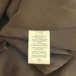 Michael Kors  Silk Top Animal Print Braided Neck Brown Size S Mob Wife Statement Photo 2