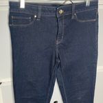 White House | Black Market The Jegging Crop Mid Rise Dark Wash Jeans Size 6 Photo 4