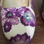 Burberry - Was $100 now $60 floral purple 4 inch heel leather sole 40.5 or… Photo 4