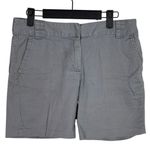 J.Crew Classic City Fit Twill Chino Flat Front 4 Pockets Casual Shorts 4 Grey Photo 0