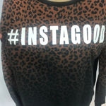 Rampage  Size Small #INSTAGOOD Animal Print Thin Sweatshirt. New With Tags Photo 5