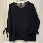 Coco + Carmen  Black Bohemian Anthro Style Blouse Size S/M NWT #7957 Photo 1