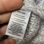 Caslon  Grey Turtleneck Cable Knit Sweater Pancho Vest One Size Photo 3