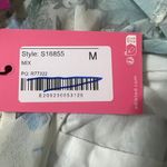 Edikted  Light Blue Floral Ruffle Top Photo 6