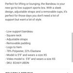 Gymshark Bandeau Sports Bra Dragon Pink Photo 2