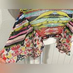 Clover Canyon  Multicolor Striped Blouse Size S Photo 4