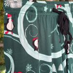 Penguin winter wide leg lounge pants S/M Green Photo 1