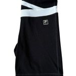 FILA Sport black and white drawstring compression shorts women's size small Photo 4