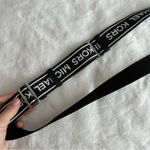 Michael Kors  Medium Leather Logo Tape Crossbody Bag Photo 6