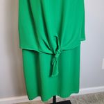 Amanda Uprichard Large Blouson Sleeveless Mini Tank Dress Tie Front Flowy Scoop Photo 1