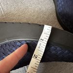 Steven By Steve Madden Women Betsi Navy Blue Woven Platform Wedge Shoes Size 10 Photo 10