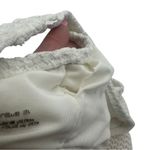 Aerie White Textured Crochet Lace Style Bikini Swimwear medium Photo 4