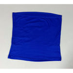 Blue Neon Eye Star Graphic Tube Top Shirt Blouse Tee Size S 👁️💙✨ Photo 3