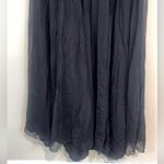 PARTYTIME Black MANY RHINESTONES Sz 16 Gown Prom Party Pageant Turquoise Photo 3