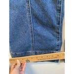 Sincerely Jules Women’s Denim Overalls Sincerely Wide Leg Style Retro Side Zipper Blue Size S Photo 6