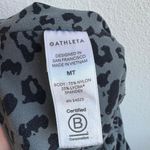 Athleta  Elation High Rise Tight Leggings Gray Black Leopard Size Medium TALL Photo 5