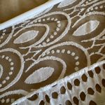 Made In Italy sz L Womens White Cut Out Embroidered Sheer Lace Gauzy Top Blouse Size L Photo 8