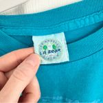 Vintage 90’s L.A. Gear Teal Graphic Tee Photo 2