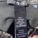 7 For All Mankind  black/grey polyurethane snakeskin shimmery pants / XS / EUC Photo 1