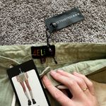 dELiA*s Green and Cream Mini Skirt Size undefined Photo 3