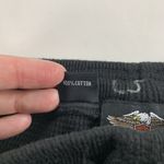 Harley Davidson Black Waffle Knit Wide Leg Lounge Pant S Photo 3