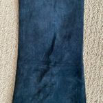 Etcetera Black Y2K Suede Straight Leg Pants Photo 7