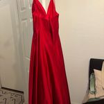 Windsor  Vibrant Red Prom Dress Photo 1