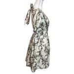 Agua Bendita Menta Papier Dress Floral Fit and Flare Open Back Womens Size Small Photo 4