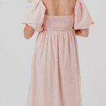 Endless Rose Elegant Pink Off-Shoulder Bump Friendly Dress Photo 3
