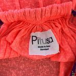 PITUSA Mini Dress Womens Standard Coral Cover Up Halter Flowy Beach Resort Boho Orange Size undefined Photo 3